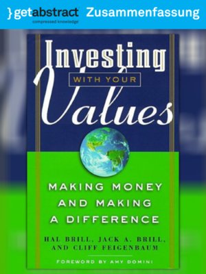 cover image of Investieren Sie mit Ihren Werten (Zusammenfassung)
